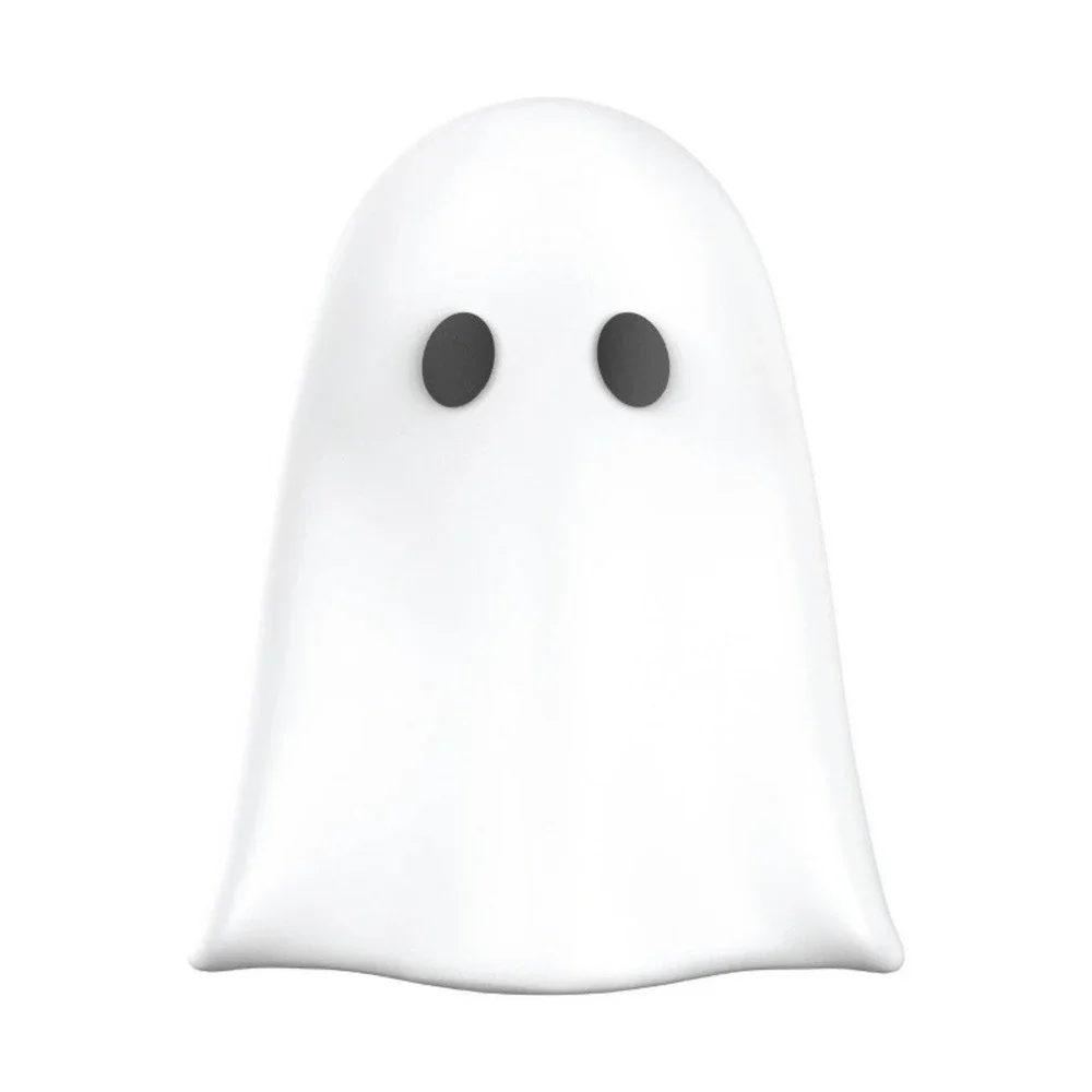 Target Ghost Portable Power Bank 2000mAh USB-C White Halloween Charger PVC
